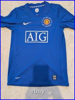 Berbatov Signed Manchester United Shirt Printed Autograph