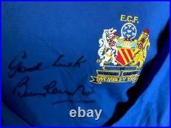 Bobby Charlton Signed 1968 Manchester United European Cup Winner Shirt