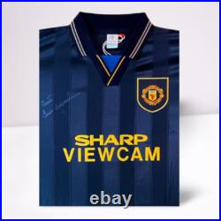 Brian McClair Signed Manchester United 1994 Away Shirt Brian McClair Signed Manchester United 1994 Away Shirt