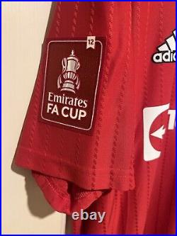 Bruno Fernandes Fa Cup Final 2023 Player Version Manchester United Shirt