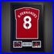 Bruno Fernandes Hand Signed And Framed Manchester United Shirt £299