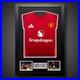 Bruno Fernandes Hand Signed And Framed Manchester United Shirt £349 With COA