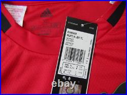 Bruno Fernandes Hand Signed Manchester United Home Football Shirt Autograph