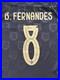 Bruno Fernandes Manchester United Hand Signed Portugal Shirt On the Number