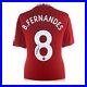 Bruno Fernandes Signed Manchester United 2022-23 Football Shirt