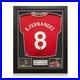 Bruno Fernandes Signed Manchester United 2022-23 Football Shirt. Standard Frame