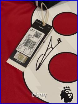 Bruno Fernandes Signed Manchester United 25/26 Long Sleeve Shirt PhotoProof +COA