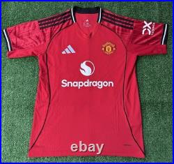 Bruno Fernandes Signed Manchester United 25/26 Shirt EXACT VIDEO PROOF & COA