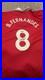 Bruno Fernandez Manchester United Autographed Shirt Becket Authenticated