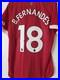 Bruno Fernando’s Signed Manchester United Shirt