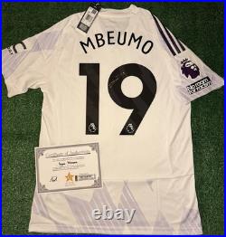 Bryan Mbeumo Signed Manchester United 25/26 Shirt with EXACT VIDEO PROOF & COA