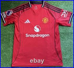 Bryan Mbeumo Signed Manchester United 25/26 Shirt with EXACT VIDEO PROOF & COA