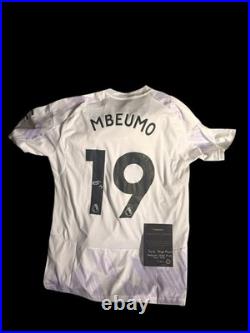 Bryan Mbeumo Signed Manchester United Away Shirt 25/26