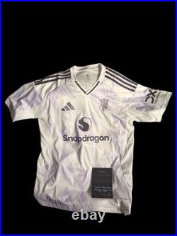 Bryan Mbeumo Signed Manchester United Away Shirt 25/26