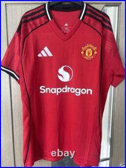 Bryan Mbeumo Signed Manchester United Shirt With COA Premier League Bryan Mbeumo Signed Manchester United Shirt With COA Premier League