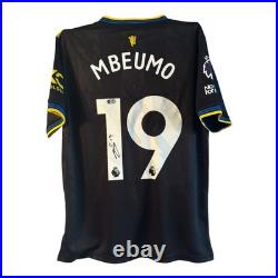 Bryan Mbeumo Signed Shirt ACG Authentication Proof Manchester United