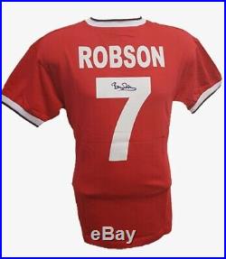 Bryan Robson 1983 Manchester United FA Cup Final Signed Shirt