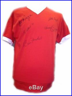 Busby Babes Signed Manchester United 58 Shirt Charlton