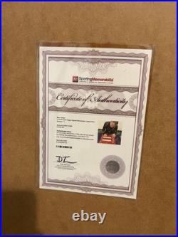 COA Framed Ryan Giggs Signed Manchester United Print Number 11