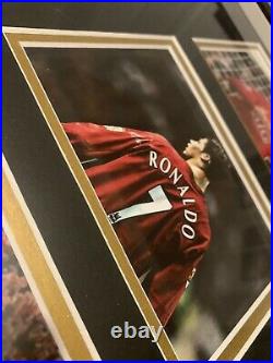 CRISTIANO RONALDO / Signed Photo / Autograph / COA / Manchester United / CR7