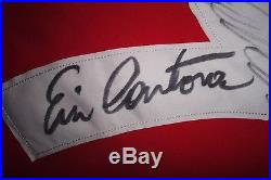C. Ronaldo Cr7 & Cantona Dual Signed Autographed Manchester United Jersey + Coa