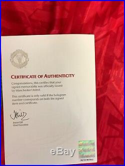 Cantona Manchester United FA Cup final signed shirt & AUTHENTICITY certificate L