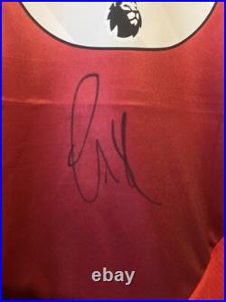 Casemiro Signed Manchester United 24/25 Shirt Comes With a COA & Proof Casemiro Signed Manchester United 24/25 Shirt Comes With a COA & Proof