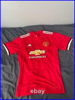 Certified Signed Wayne Rooney Manchester United Shirt 2017-18