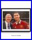 Cristiano Ronaldo & Alex Ferguson Hand Signed Manchester United Photo With COA