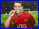 Cristiano Ronaldo Hand Signed 16×12 Moscow Manchester United Photo + PROOF & COA