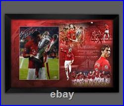 Cristiano Ronaldo Manchester United Beckett Authenticated £499 Signed & Framed