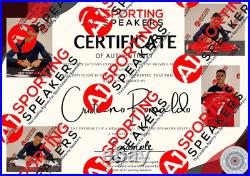 Cristiano Ronaldo Manchester United Hand Signed Photo With COA £299 Cristiano Ronaldo Manchester United Hand Signed Photo With COA £299