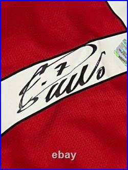 Cristiano Ronaldo Manchester United Hand Signed Shirt 2021/22 ADIDAS M BNWT COA Cristiano Ronaldo Manchester United Hand Signed Shirt 2021/22 ADIDAS M BNWT COA