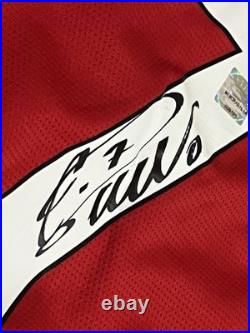 Cristiano Ronaldo Manchester United Hand Signed Shirt 2021/22 ADIDAS M BNWT COA Cristiano Ronaldo Manchester United Hand Signed Shirt 2021/22 ADIDAS M BNWT COA