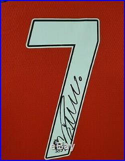 Cristiano Ronaldo Of Manchester United Signed Shirt Autographed Jersey