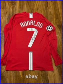 Cristiano Ronaldo Signed 2022/23 Manchester United Shirt with COA