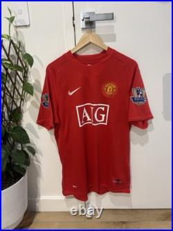 Cristiano Ronaldo Signed Manchester United 07/08 Jersey / COA Cristiano Ronaldo Signed Manchester United 07/08 Jersey / COA