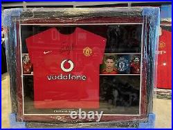 Cristiano Ronaldo Signed Manchester United 2003 Shirt COA
