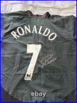 Cristiano Ronaldo Signed Manchester United 2007 Shirt without COA