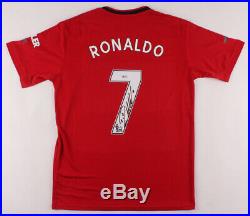 Cristiano Ronaldo Signed Manchester United Jersey Beckett Witnessed (BAS)