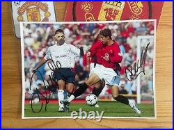 Cristiano Ronaldo Signed Manchester United Photo