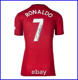 Cristiano Ronaldo Signed Manchester United Shirt Home, 2019-2020, Number 7 G