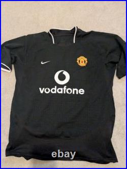 Cristiano Ronaldo Signed Manchester United Shirt Printed Autograph