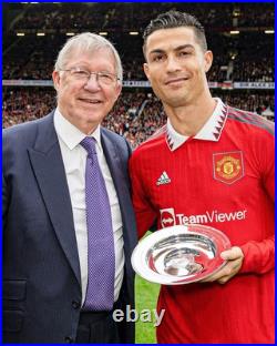 Cristiano Ronaldo Signed Manchester United Shirt With Club COA CR7 Cristiano Ronaldo Signed Manchester United Shirt With Club COA CR7