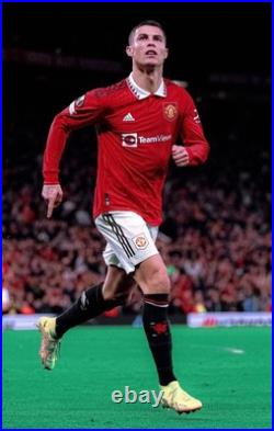 Cristiano Ronaldo Signed Manchester United Shirt With Club COA CR7 Cristiano Ronaldo Signed Manchester United Shirt With Club COA CR7