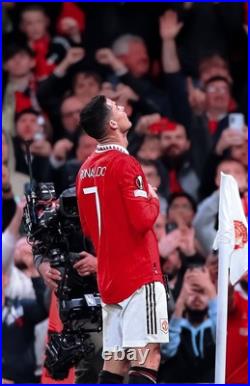 Cristiano Ronaldo Signed Manchester United Shirt With Club COA CR7 Cristiano Ronaldo Signed Manchester United Shirt With Club COA CR7