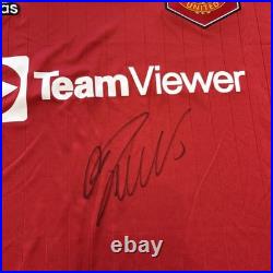 Cristiano Ronaldo Signed Manchester United Shirt with club COA