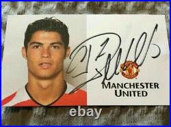 Cristiano Ronaldo Signed Number 7 Manchester United 2004 Man Utd Shirt