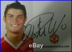 Cristiano Ronaldo Wayne Rooney Signed Manchester United 2004 Shirt Low Start