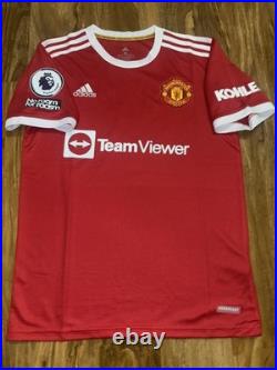 Cristiano Ronaldo hand signed Manchester United Home Shirt With Coa Included